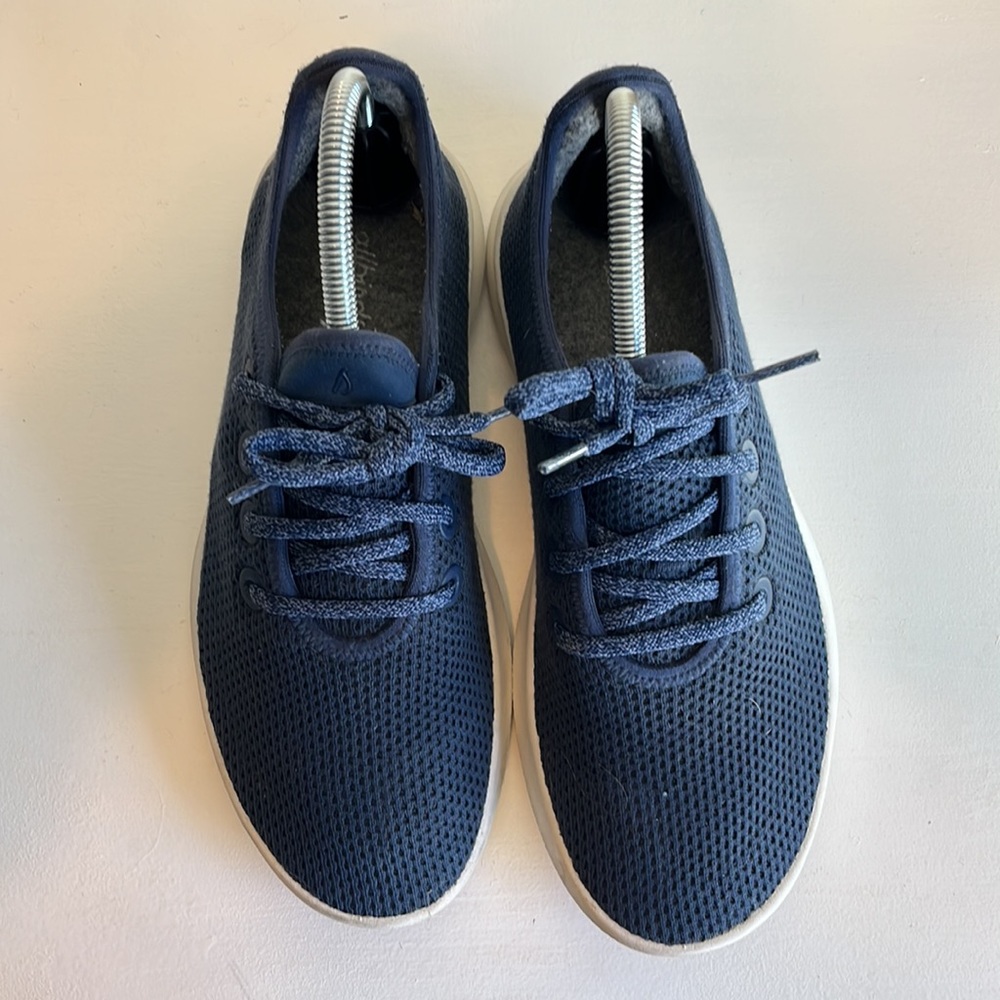 Allbirds Women’s Tree Runner Marine Sneaker Shoes Size 8 - Picture 5 of 12